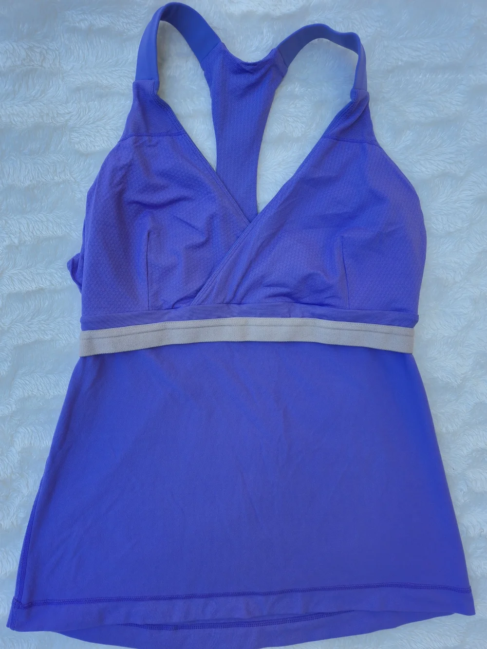 lululemon athletica Lavender V-Neck Racerback Tank